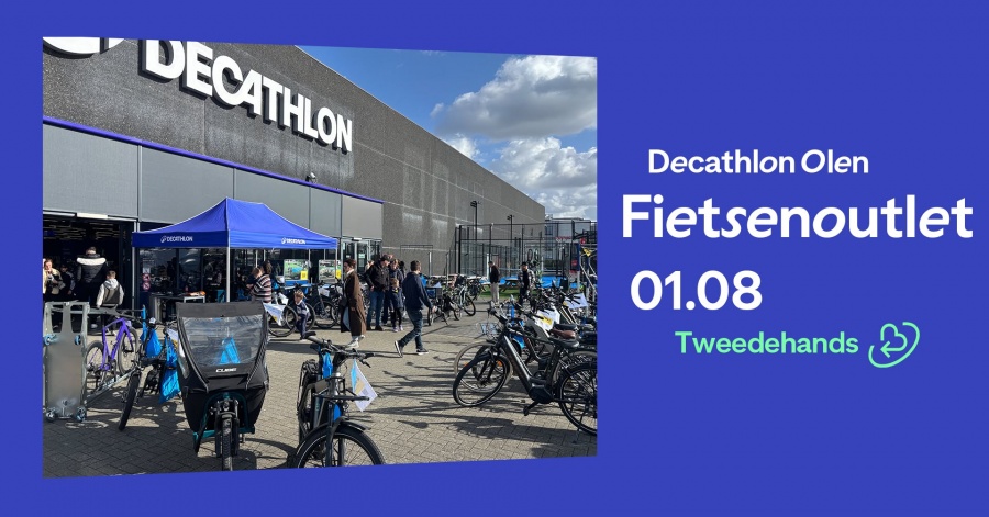 Outlet tweedehandsfietsen en refurbished koersfietsen Decathlon Olen