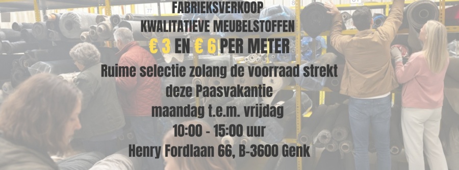 Meubelstoffen fabrieksverkoop
