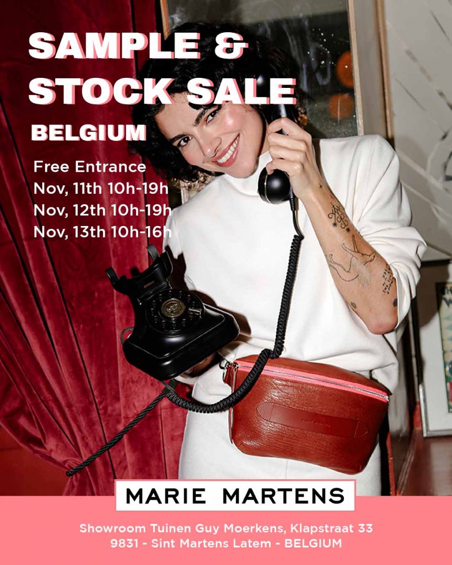 Sample & Stock Sale Handtassen Marie Martens