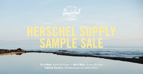 Herschel Supply Sample Sale