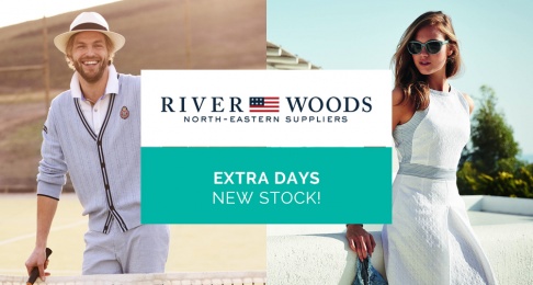 Shopping Event River Woods Extra Days | Dames-Heren-Kinderen | Nieuwe stock | Tot -70% korting