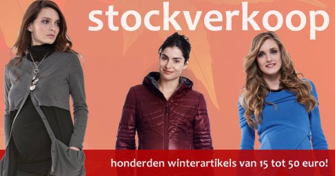 Stockverkoop zwangerschapskledij