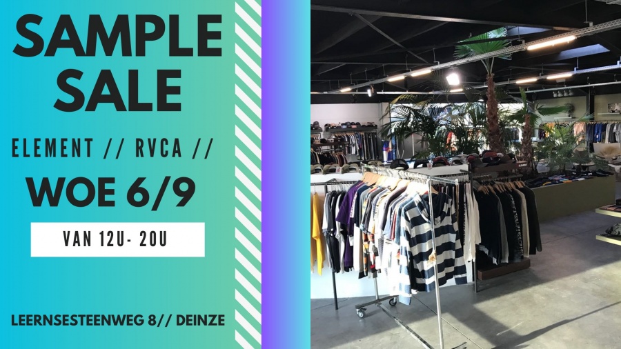 Element - RVCA sample sale