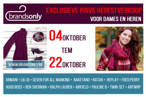 Herfstverkoop Brands Only Antwerpen - 1