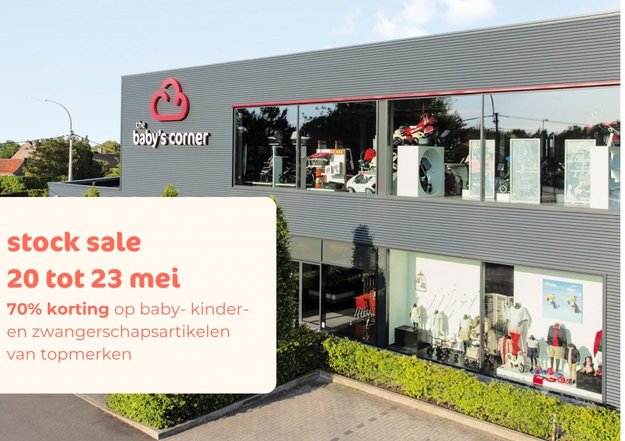STOCKVERKOOP tot -70% baby-, kinder- en zwangerschapsartikelen