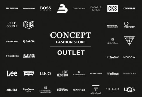 Actie Concept Fashion Store Outlet Oudenaarde: 1+1 Gratis   - 2