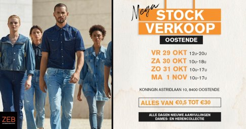 Stockverkoop Zeb Fashion