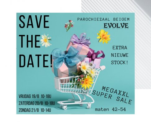 Evolve mega plussize stockverkoop 