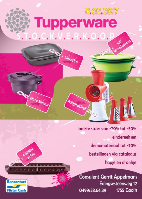 Tupperware stockverkoop - 2