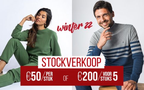 Raffinaderij Humaan Baffle Bekijk alle stockverkopen van kleding voor dames en heren in België