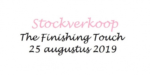 Stockverkoop The Finishing Touch