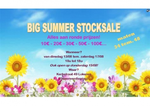 Stocksale Katwalk Lokeren