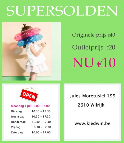 SUPERSOLDEN! Baby- en kinderkleding -50% bovenop de outletprijs - 3