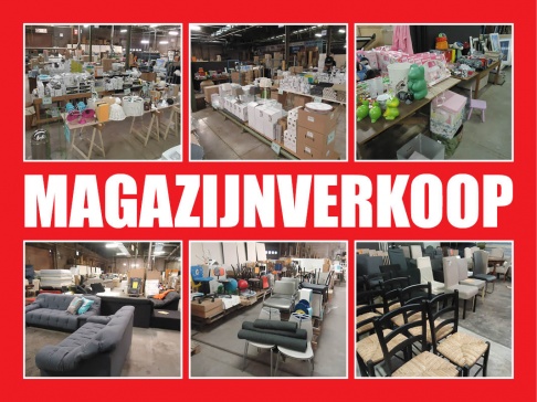 Magazijnverkoop 10 & 11 november 2018