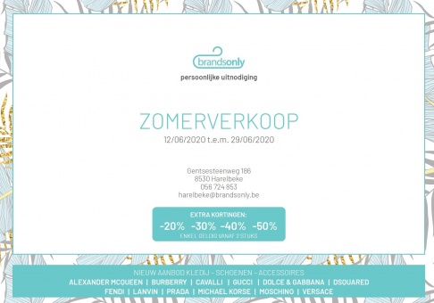Zomerverkoop Brands Only Harelbeke