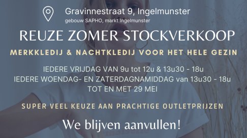 Reuze stockverkoop Woody, Lords&Lilies, nachtkledij & merkkledij voor het hele gezin