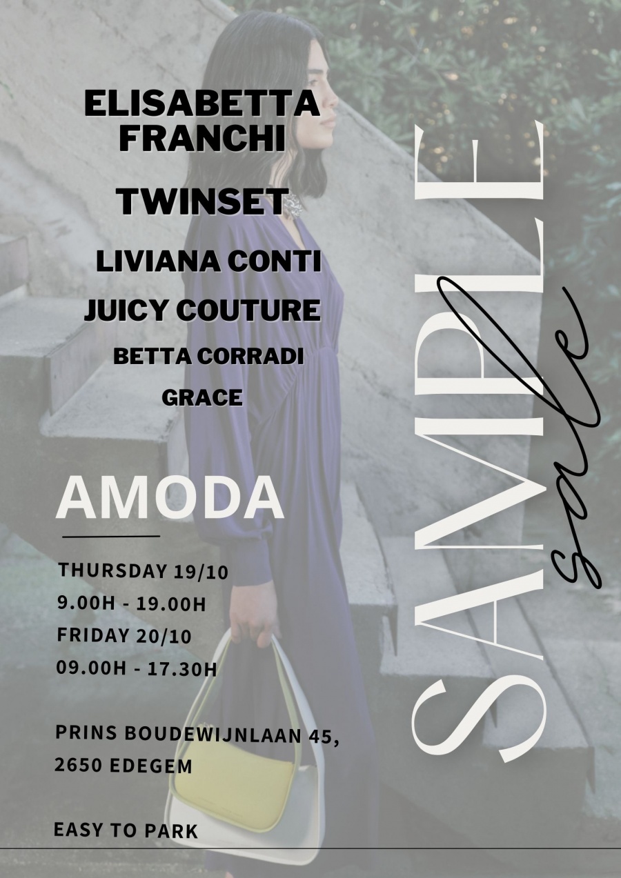 AMODA SAMPLE SALE