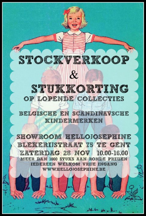 Grote stockverkoop & Mid season sales kinderkledij (Gent)