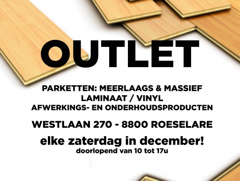 Grote Outlet parketten (totale uitverkoop)