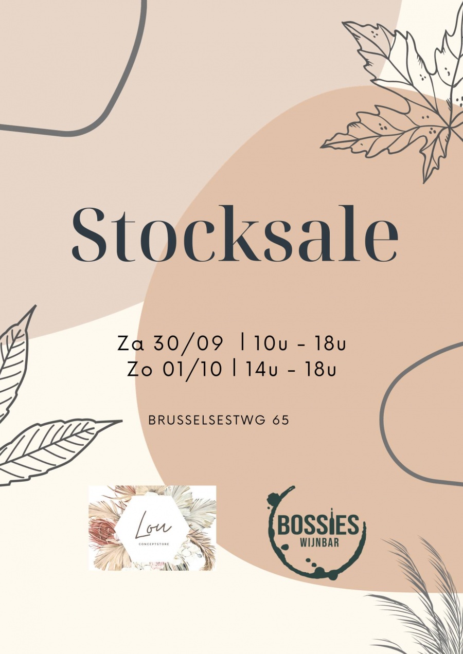  Lou Conceptstore stocksale @ Bossies Wijnbar