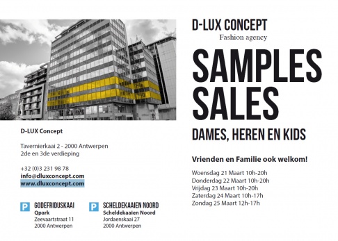 D-Lux Concept sample sale - 2