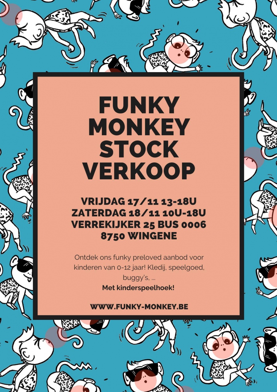 Funky Monkey stockverkoop