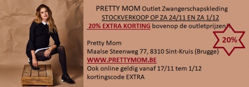 STOCKVERKOOP PRETTY MOM OUTLET ZWANGERSCHAPSKLEDING OOK ONLINE