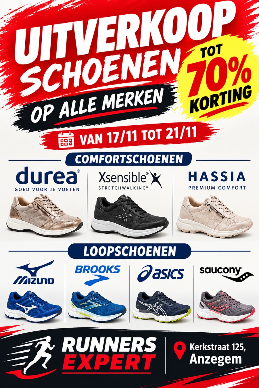 UITVERKOOP schoenen  en loopschoenen 