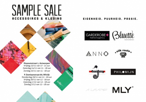 Sample sale accessoires en kleding (Wilrijk)