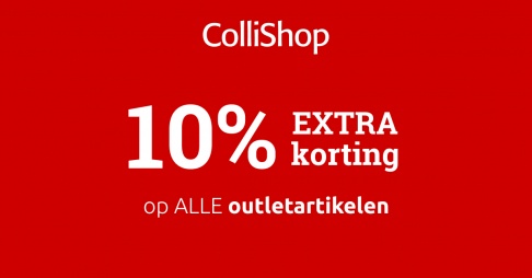 ColliShop Outlet-store: NU EXTRA korting bovenop alle Outlet-prijzen!