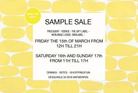 Sample sale damesmode