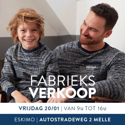 Eskimo fabrieksverkoop