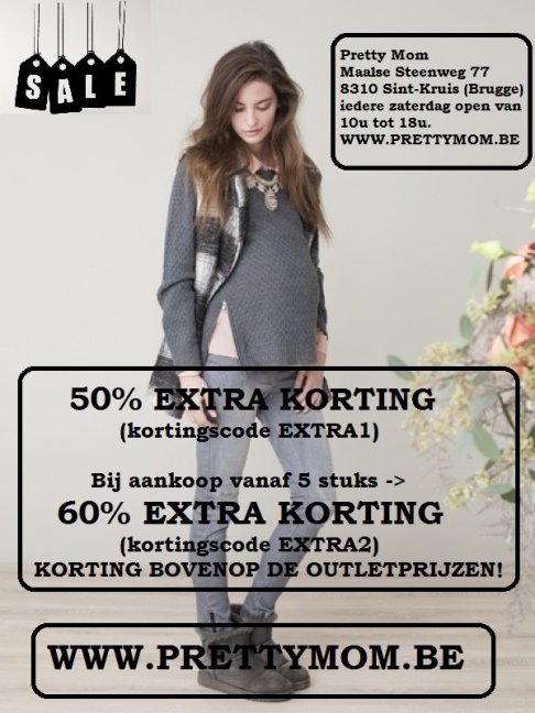 Pretty Mom Outlet Zwangerschapskleding mega afprijzingen!! OOK ONLINE