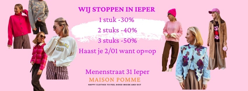 Maison Pomme Ieper stocksale