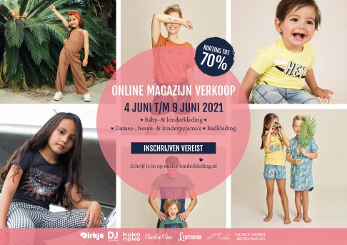 Baby- en kinderkleding tot 70% korting // ONLINE MAGAZIJN VERKOOP