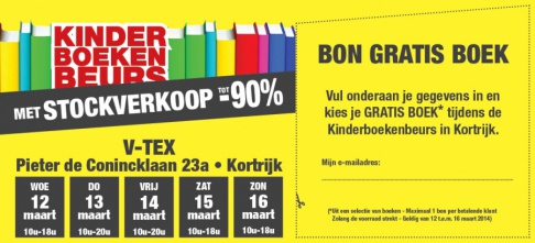 Kinderboekenbeurs met stockverkoop