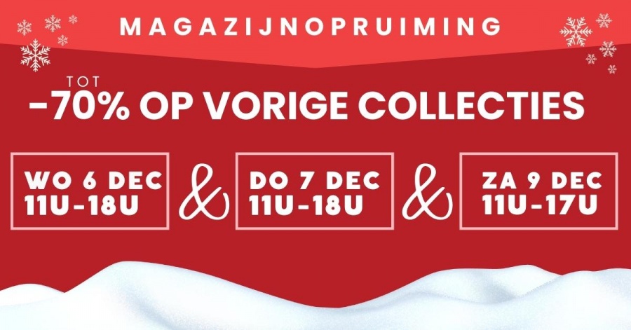 Magazijnopruiming Enolah