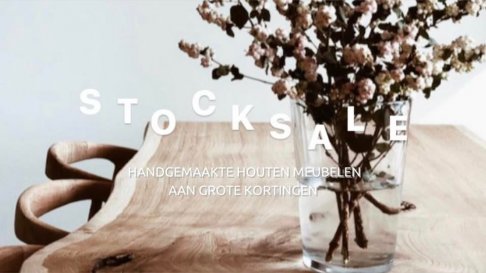 Stocksale handgemaakte houten meubelen