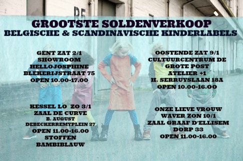 Grootste soldenverkoop kinderkledij (Kessel Lo)