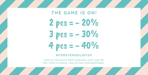 Goldfish  PRE SALE TOT -40% 