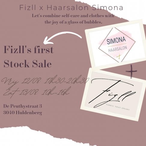 Fizll stocksale x Simona Haarsalon