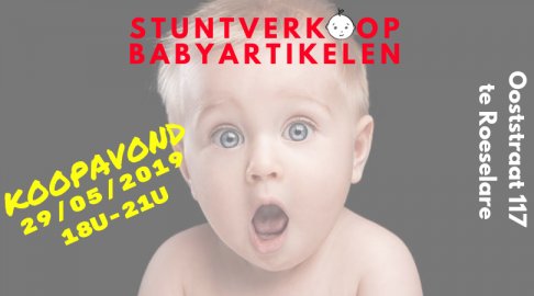 Koopavond babyartikelen Roeselare