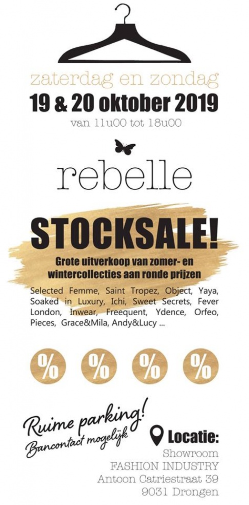 Rebelle Stocksale