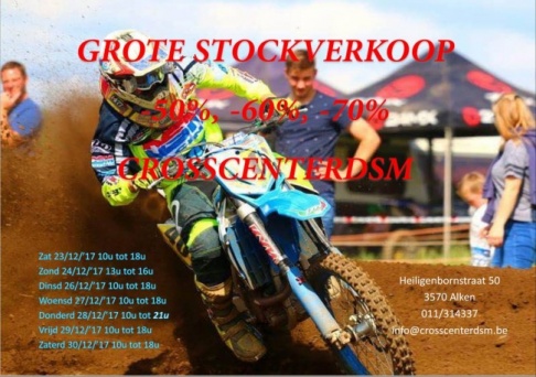 Stockverkoop DSMMXSHOP (Moto cross items)