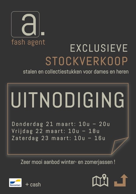 Fash Agent stockverkoop