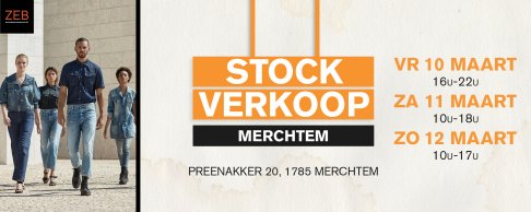 Zeb stockverkoop Merchtem