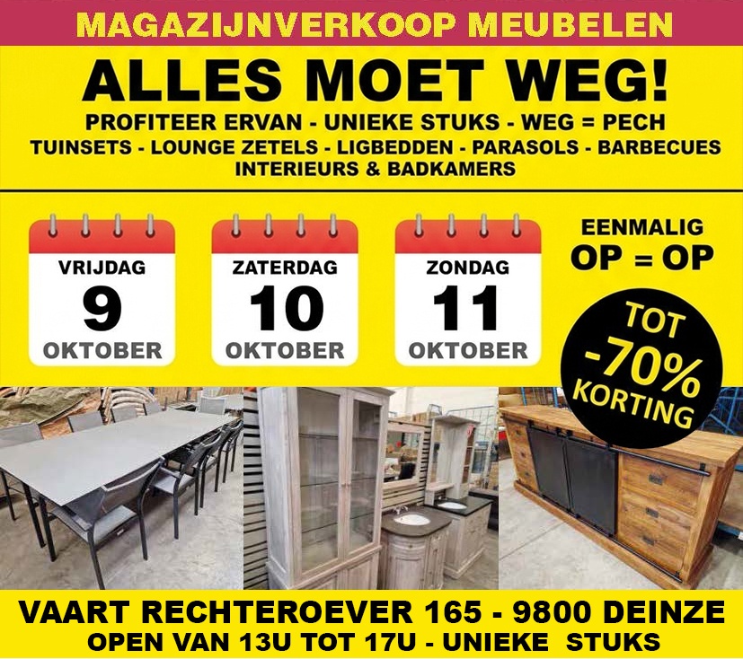 Magazijnverkoop WOW Living