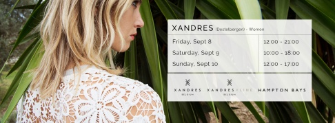 Stockverkoop XANDRES, XANDRES XLINE en HAMPTON BAYS