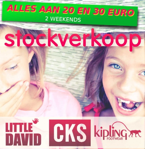 Stockverkoop schoenen Little David, CKS en Kipling