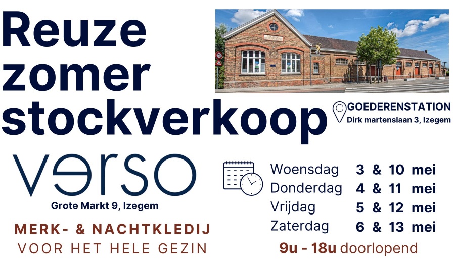 Reuze zomerstockverkoop VERSO merk-& nachtkledij - 1